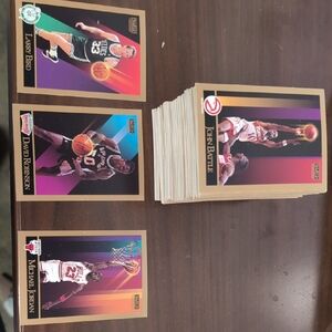 200 Different 1990-91 Skybox Basketball Cards With Jordan Bird & David Robinson